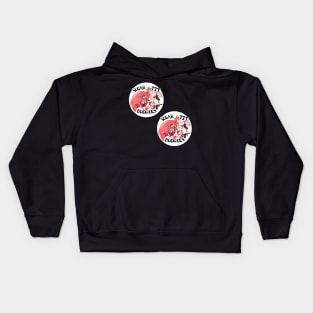 Angel Dust and Cherry Bomb Sticker BUDDY PACK Kids Hoodie